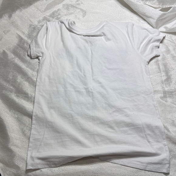 Disney White Tee with Blue & Purple Stitch and Dolphin Artwork size S - Picture 5 of 5